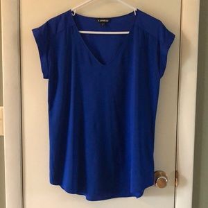 Cobalt blue top